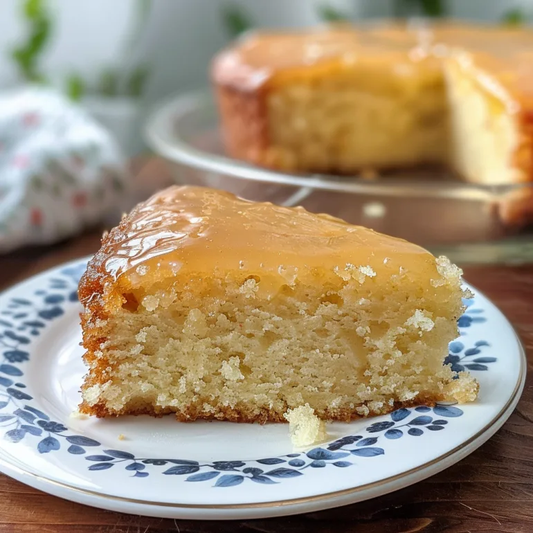 Moist Vanilla Buttermilk Cake