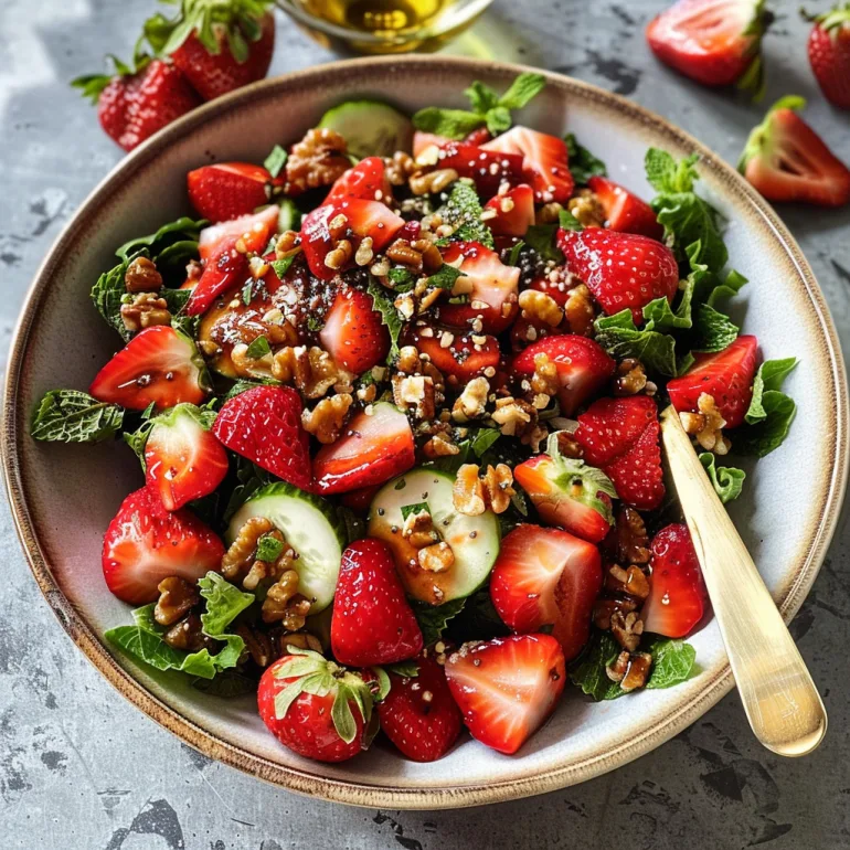 Strawberry Walnut Salad: A Fresh and Flavorful Recipe