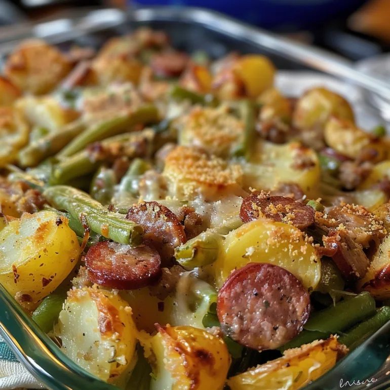 Sausage Green Bean Potato Casserole 4 image 48