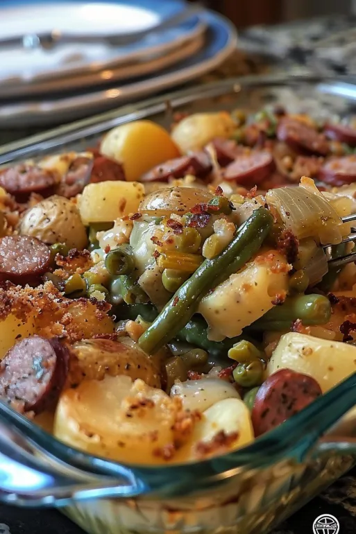 Sausage Green Bean Potato Casserole 5 image 49