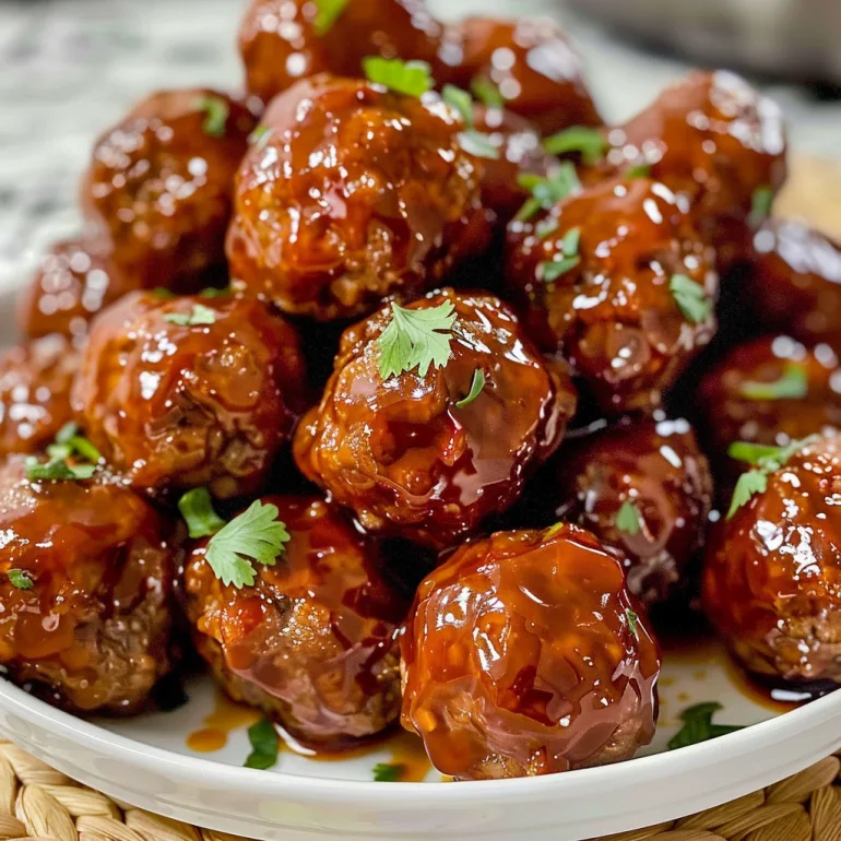 Honey BBQ Crockpot Meatballs 5 image 61