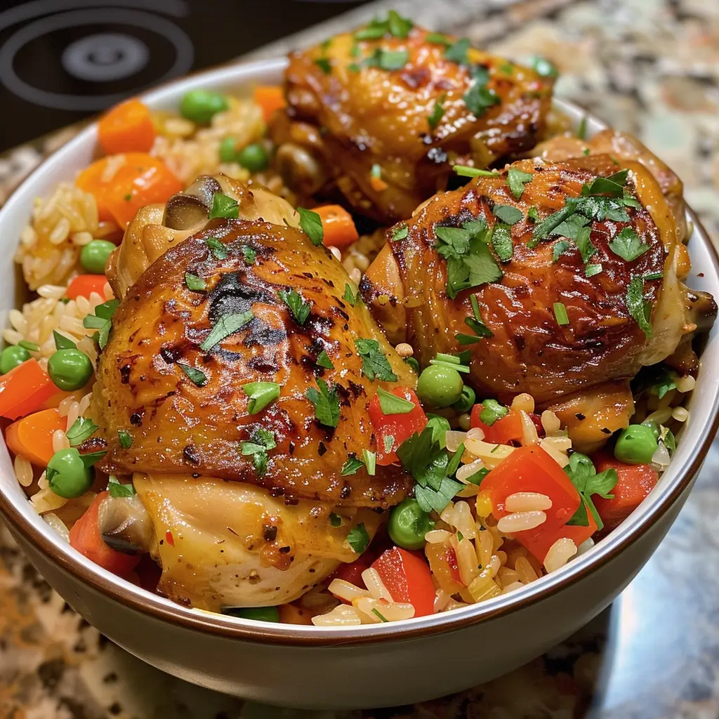 One Pot Chicken and Rice Recipe – Easy, Flavorful Family Dinner