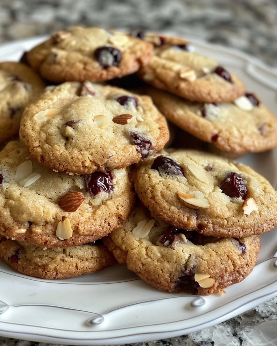 Almond Cherry Cookies