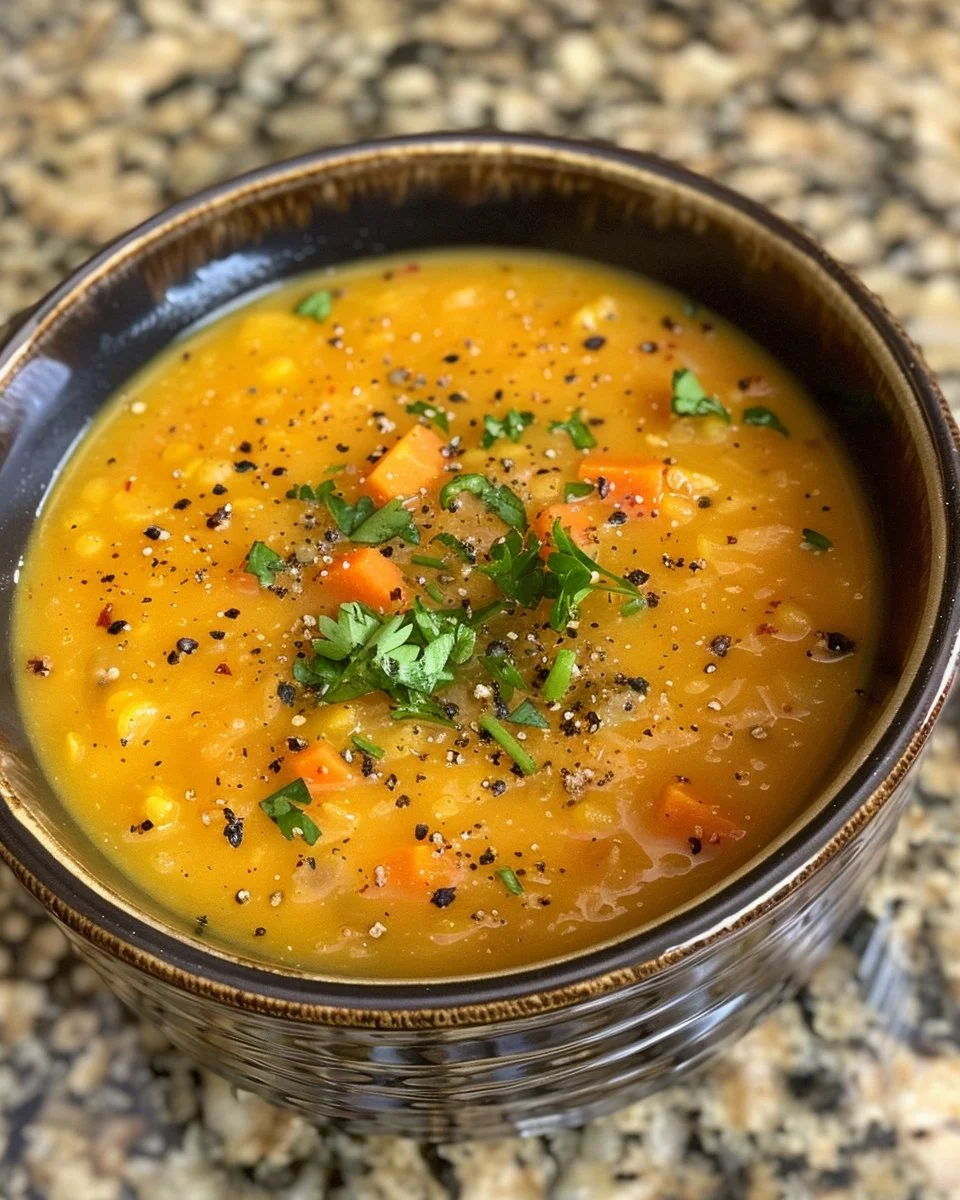 Carrot Lentil Soup