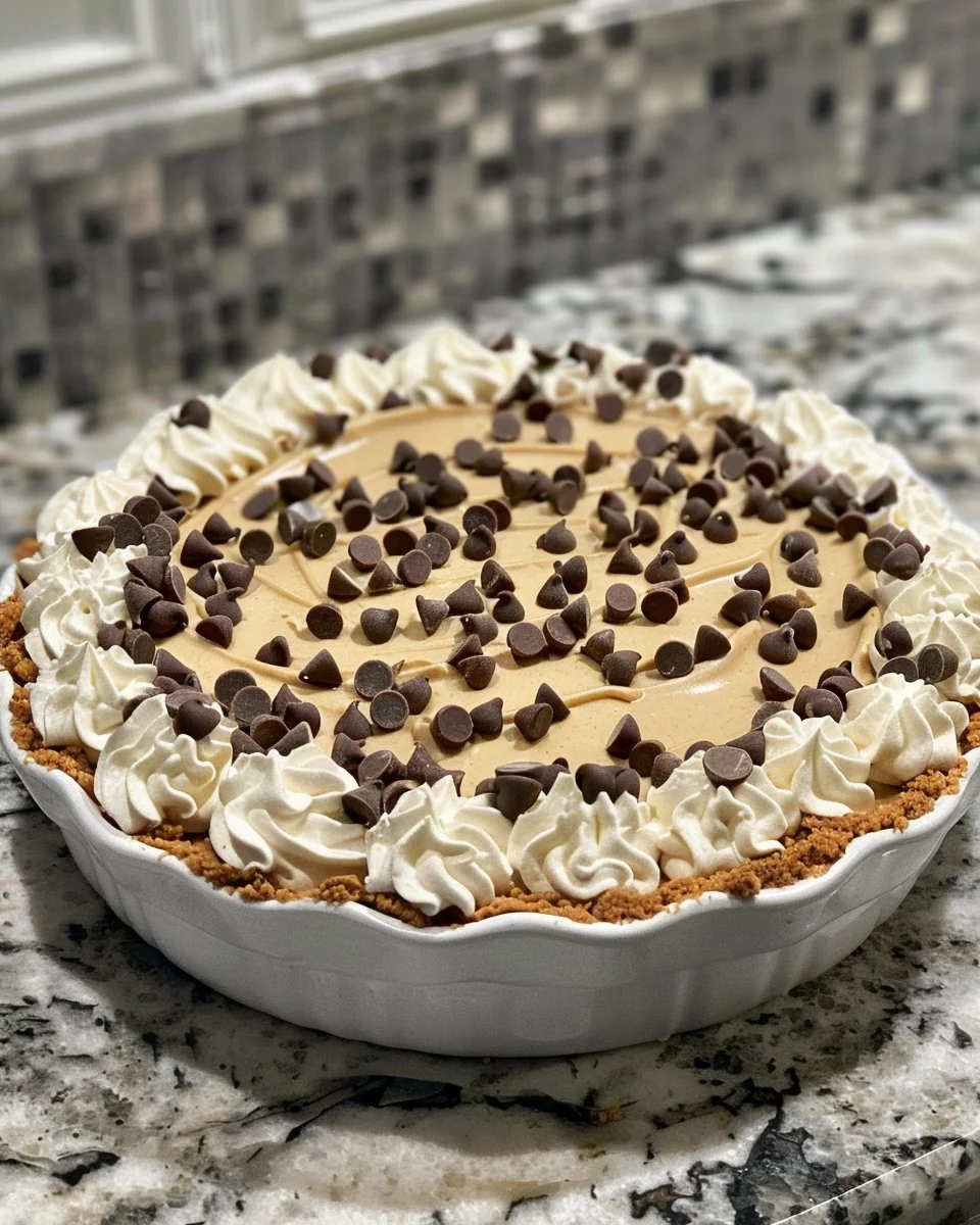 Chocolate Chip Peanut Butter Pie