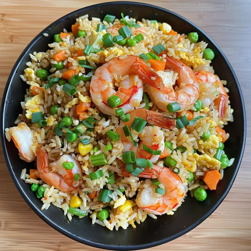 Crispy Shrimp Fried Rice