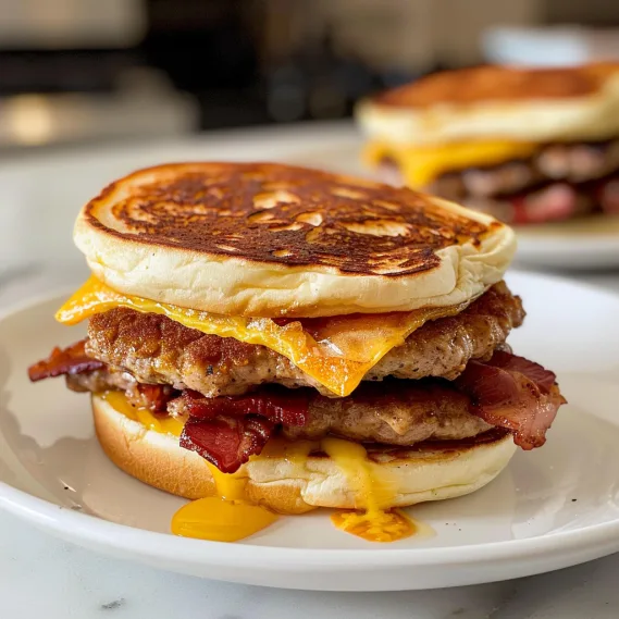 Easy Homemade McGriddle Breakfast Sandwiches