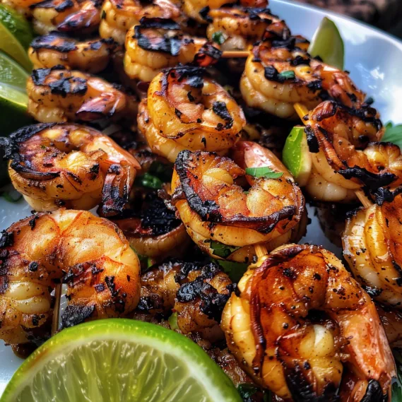 Margarita Grilled Shrimp Skewers