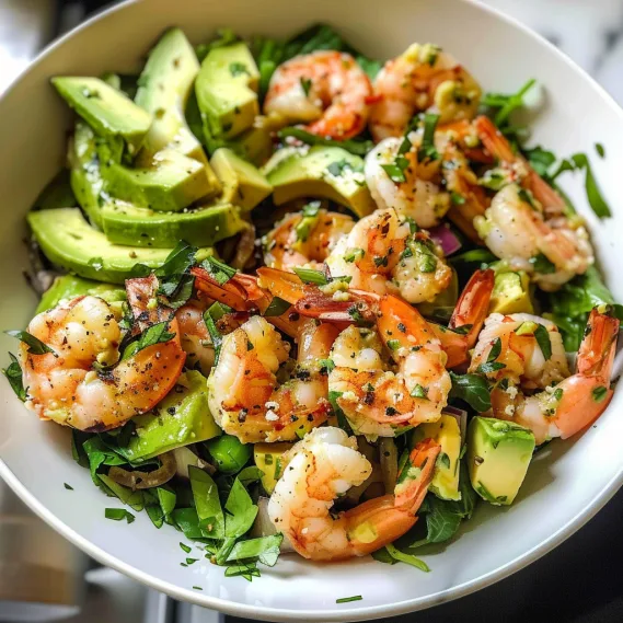 Citrus Shrimp And Avocado Salad