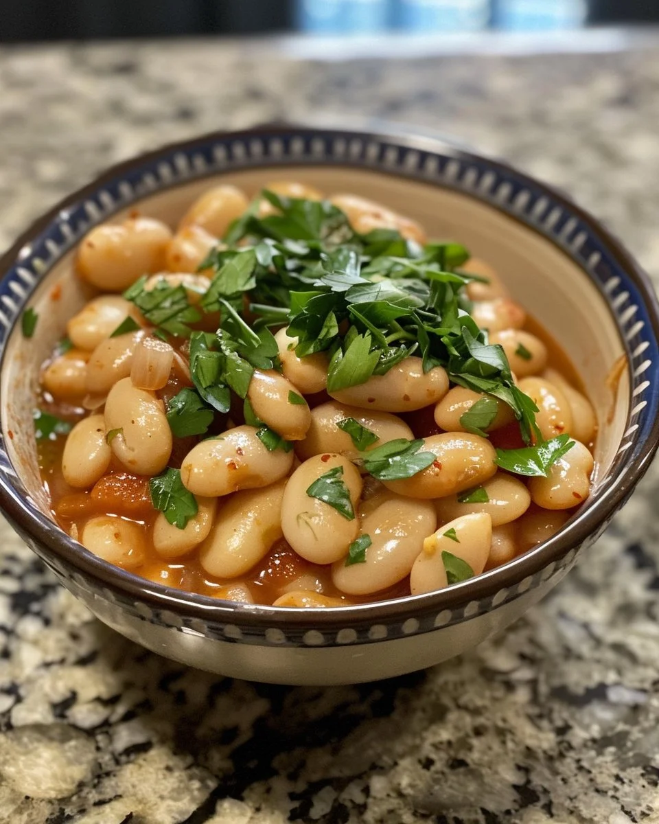 Italian Marinated White Beans