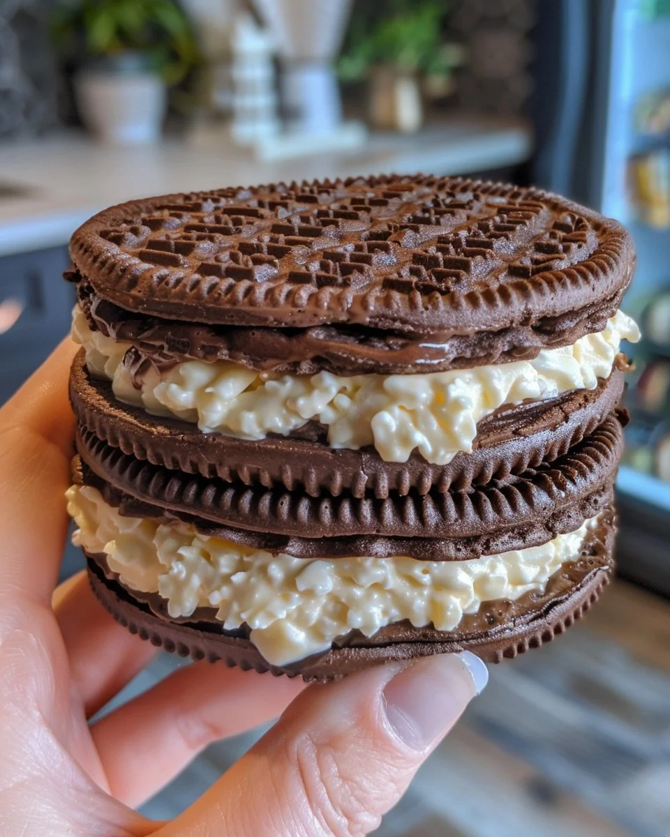 Keto Oreo Chaffles