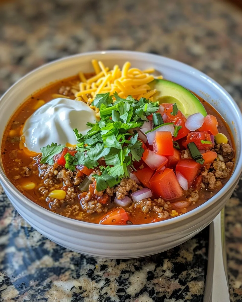 Keto Taco Soup