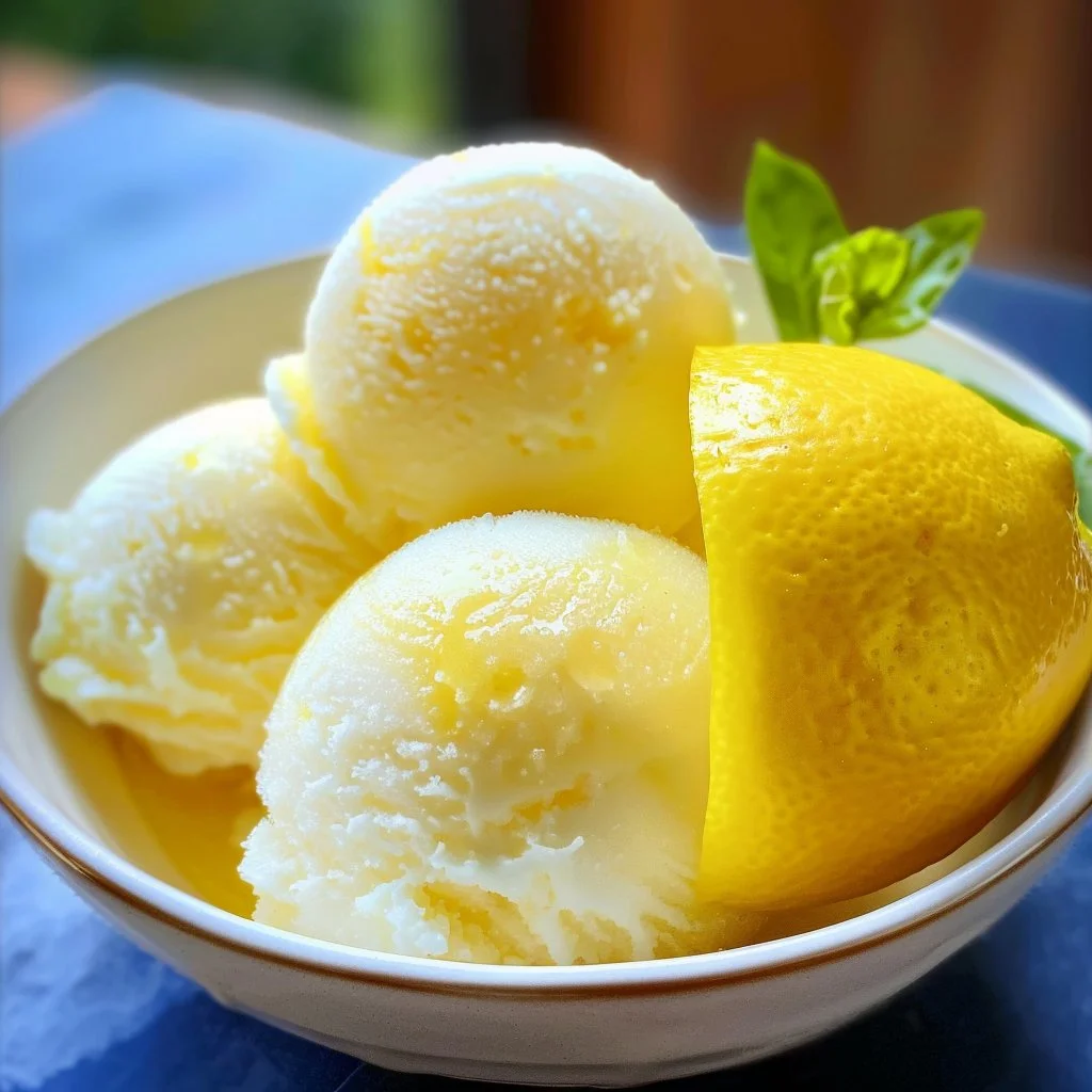 Lemon Sorbet Recipe