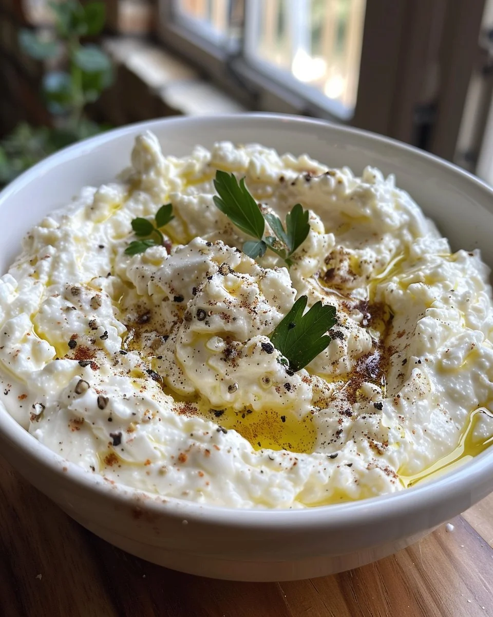 Whipped Feta Dip with Spicy Honey