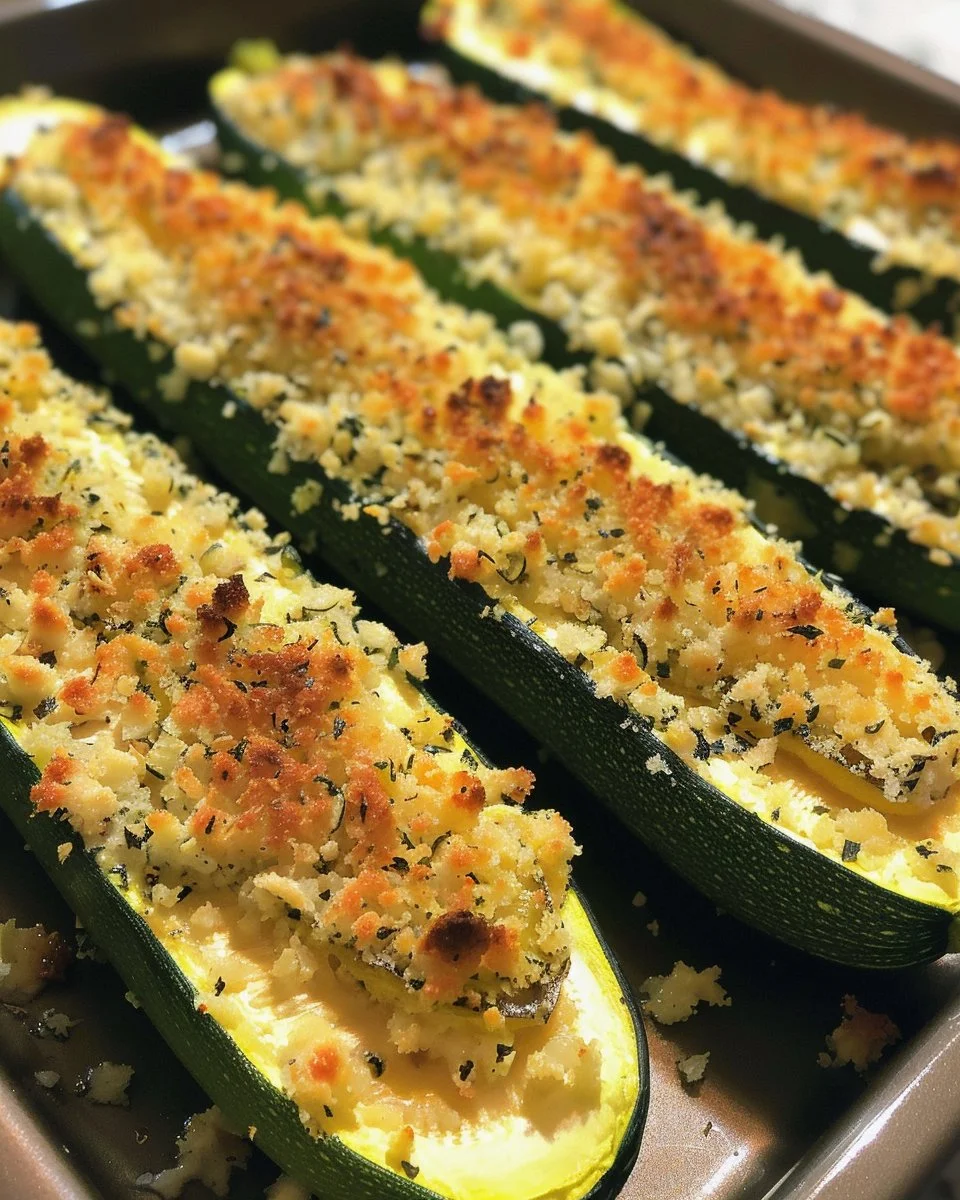Baked Parmesan Zucchini