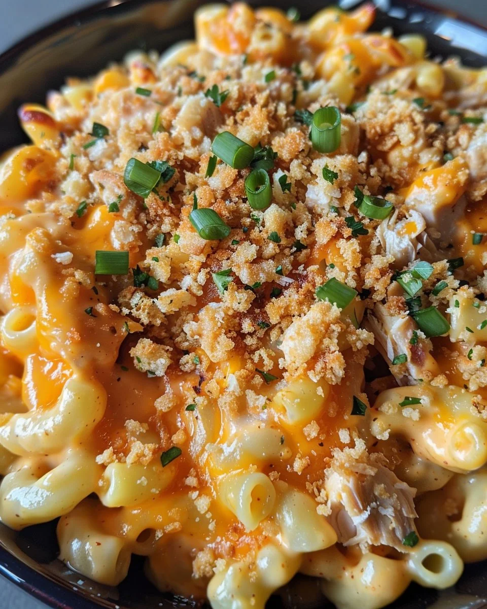BBQ Chicken Mac and Cheese