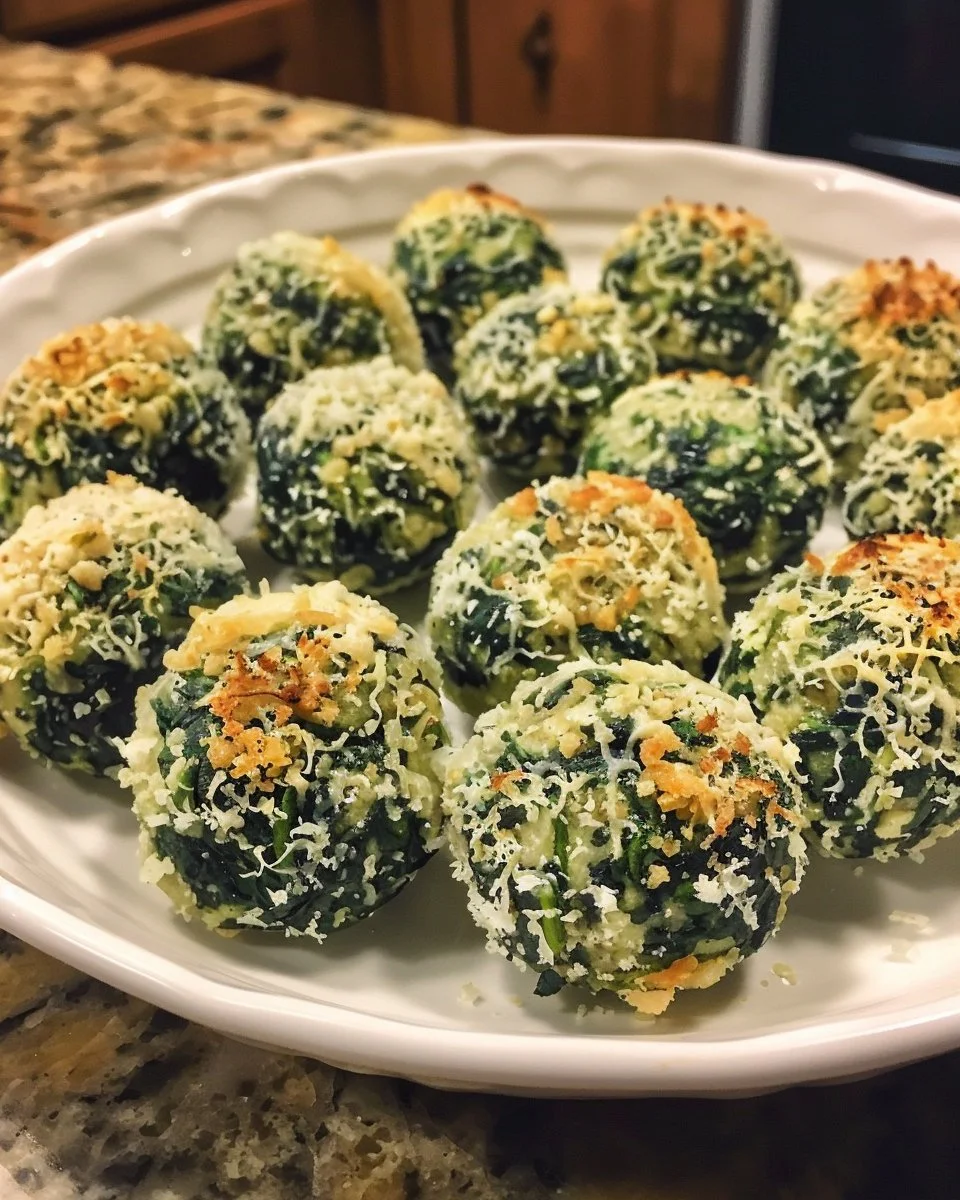 Best Ever Spinach Balls Appetizer