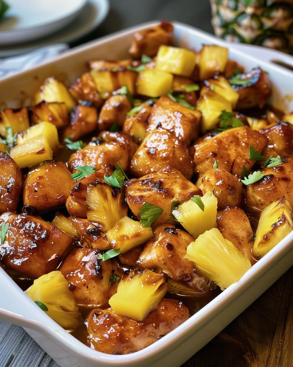 Brown Sugar Pineapple Chicken