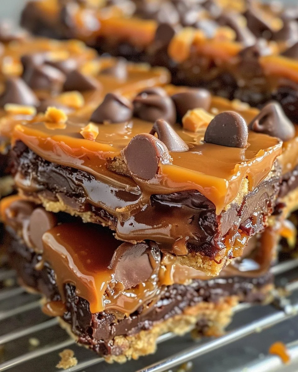 Caramel Crush Bars