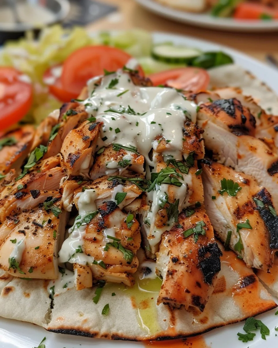 Chicken Shawarma with Garlic Sauce