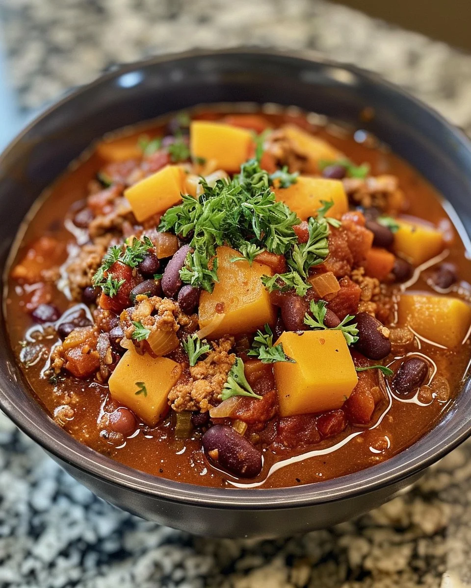 Classic Cozy Butternut Squash Chili
