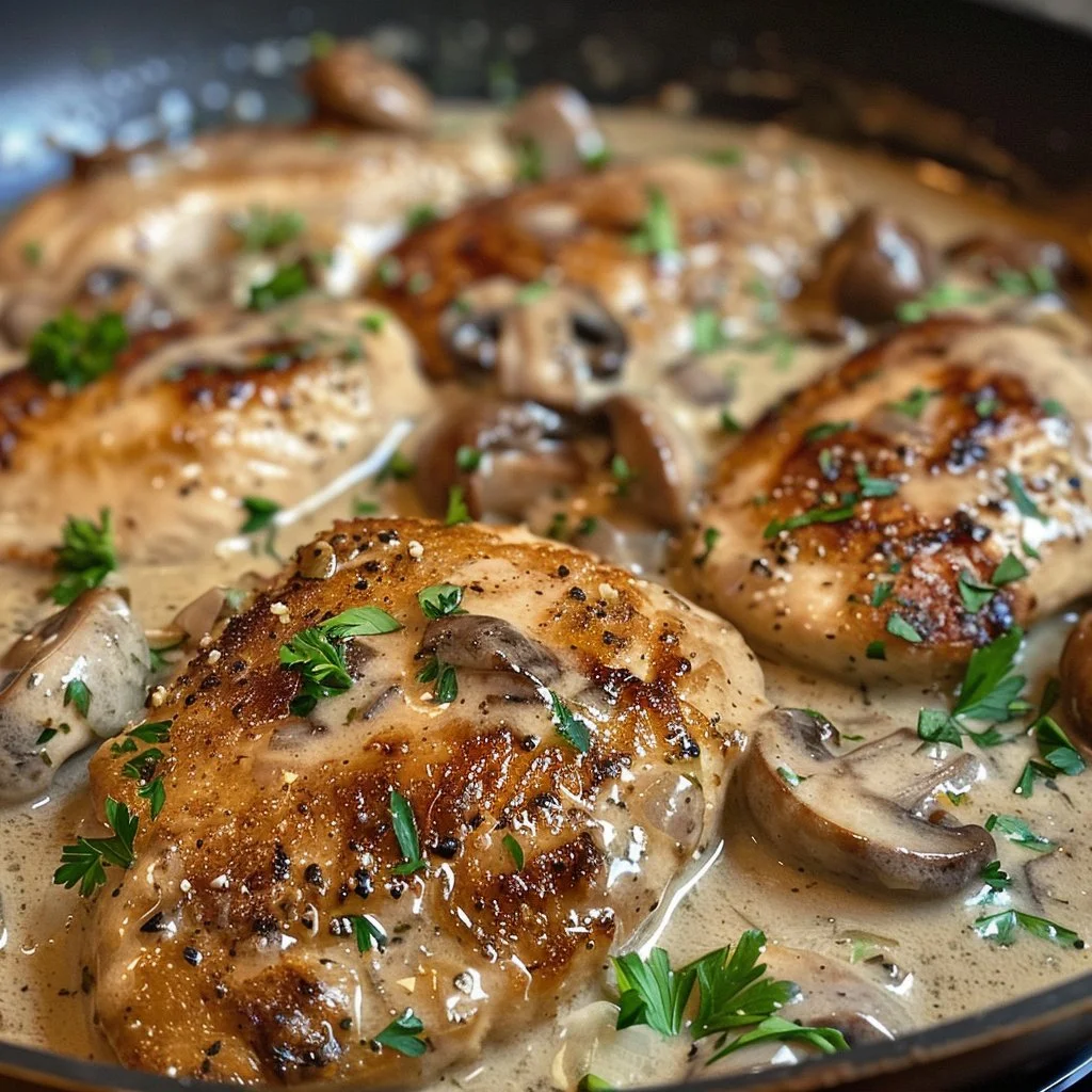 Creamy Mushroom Chicken