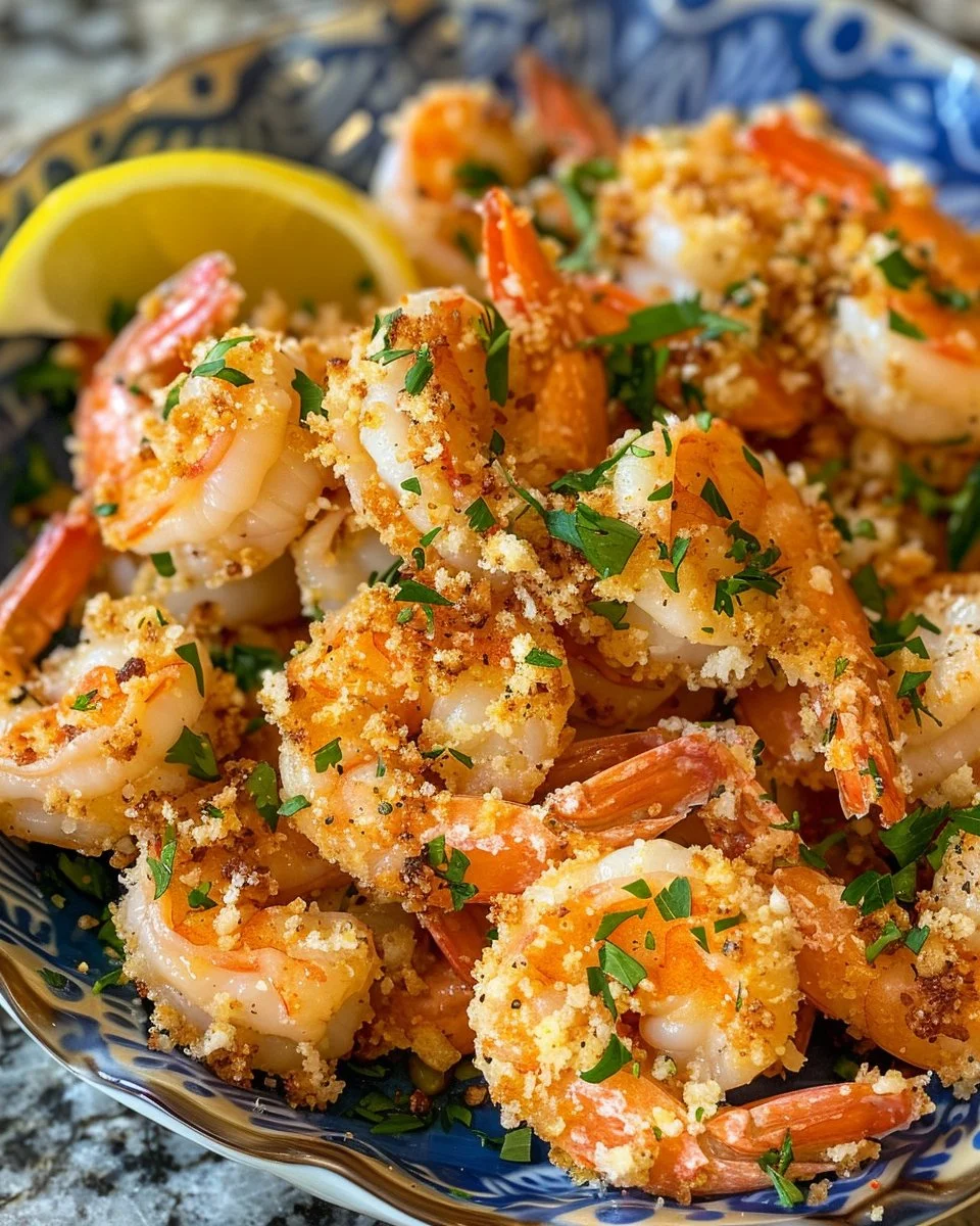 Crispy Garlic Parmesan Shrimp