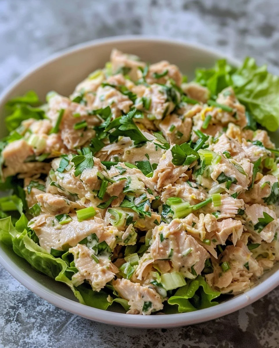 Green Goddess Tuna Salad