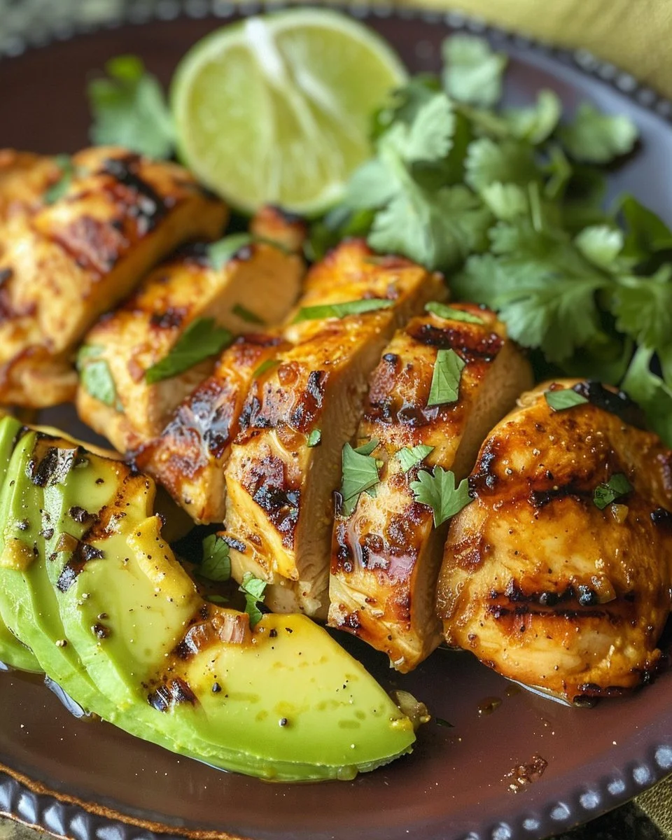 Grilled California Avocado Chicken