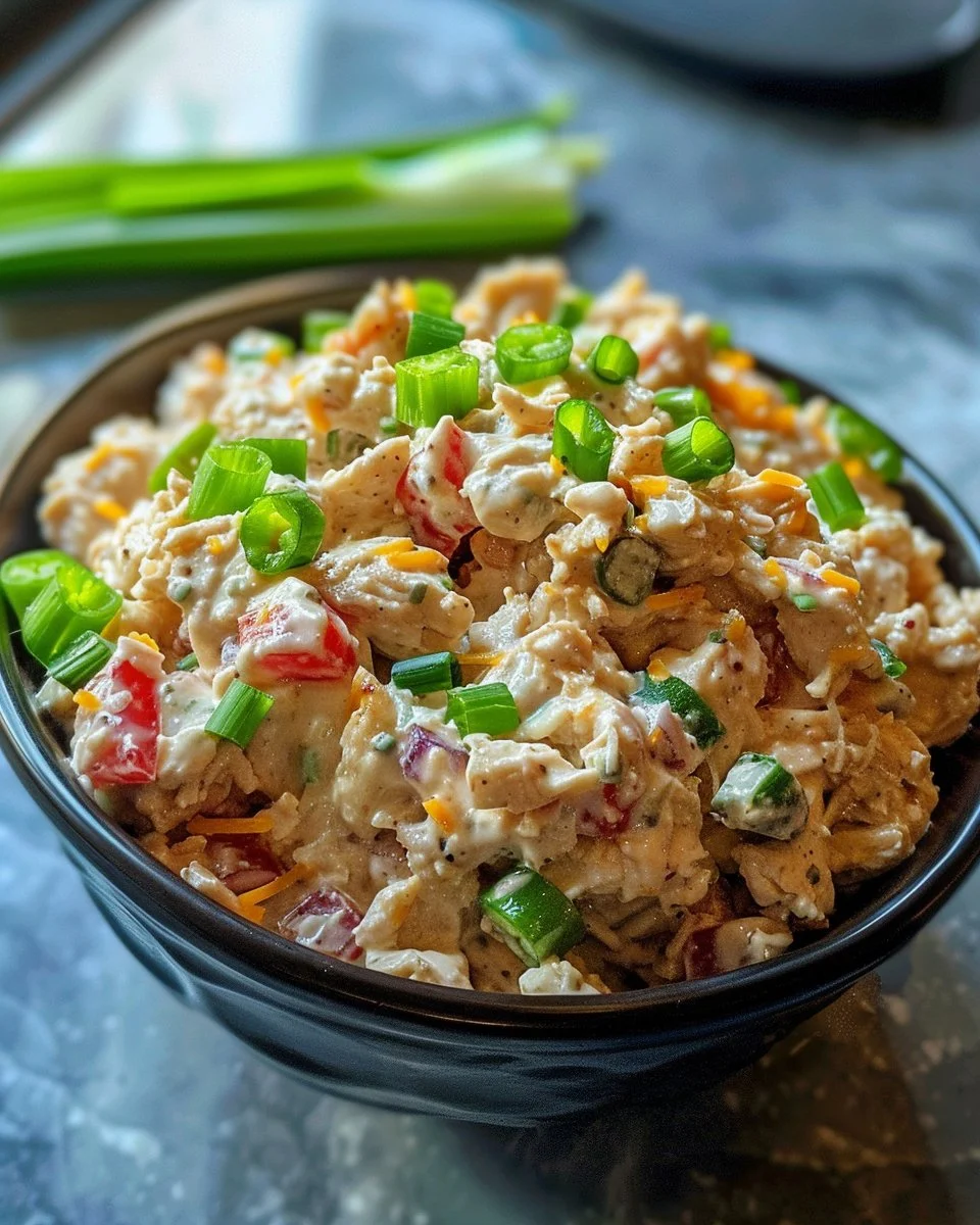 Jalapeno Popper Keto Chicken Salad