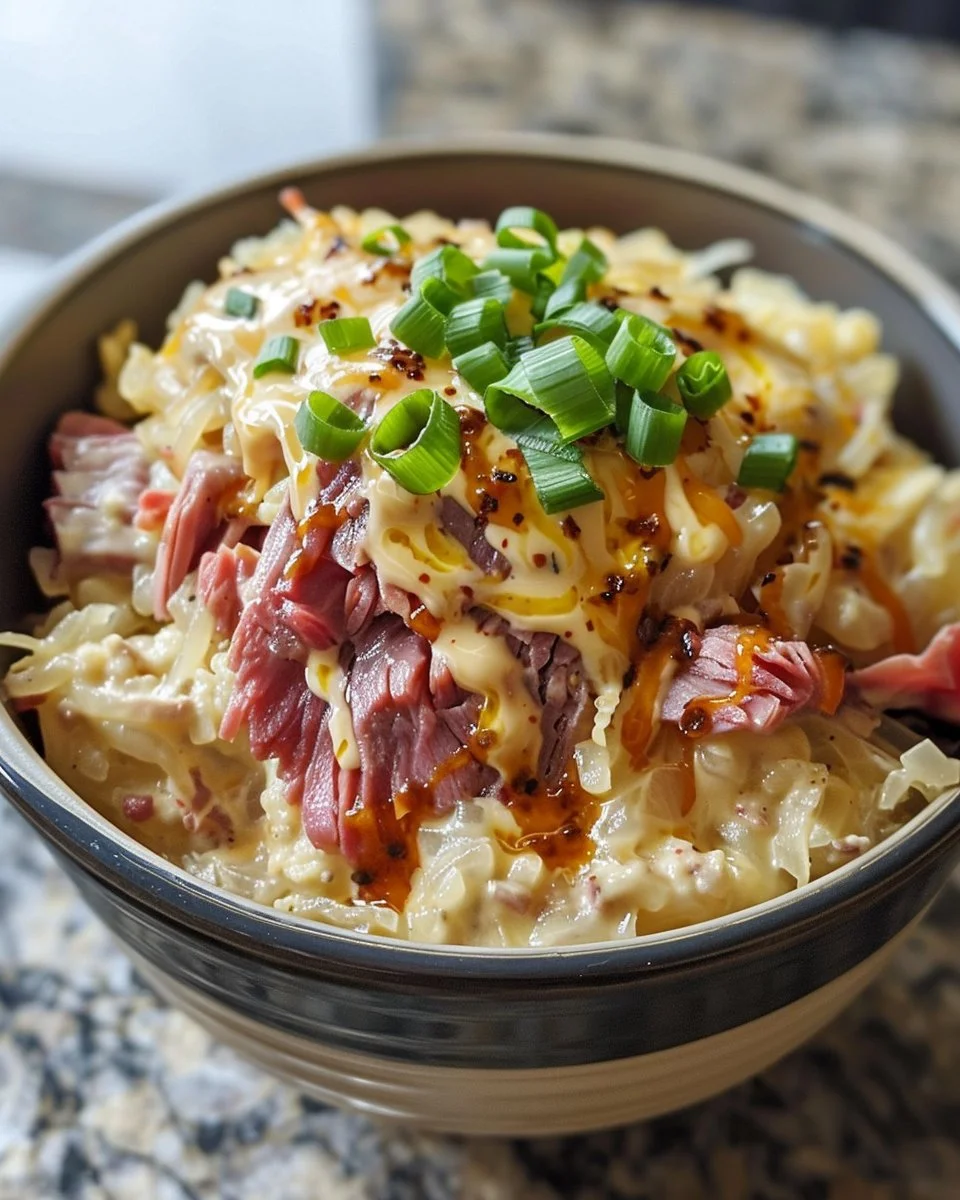 Keto Reuben in a Bowl