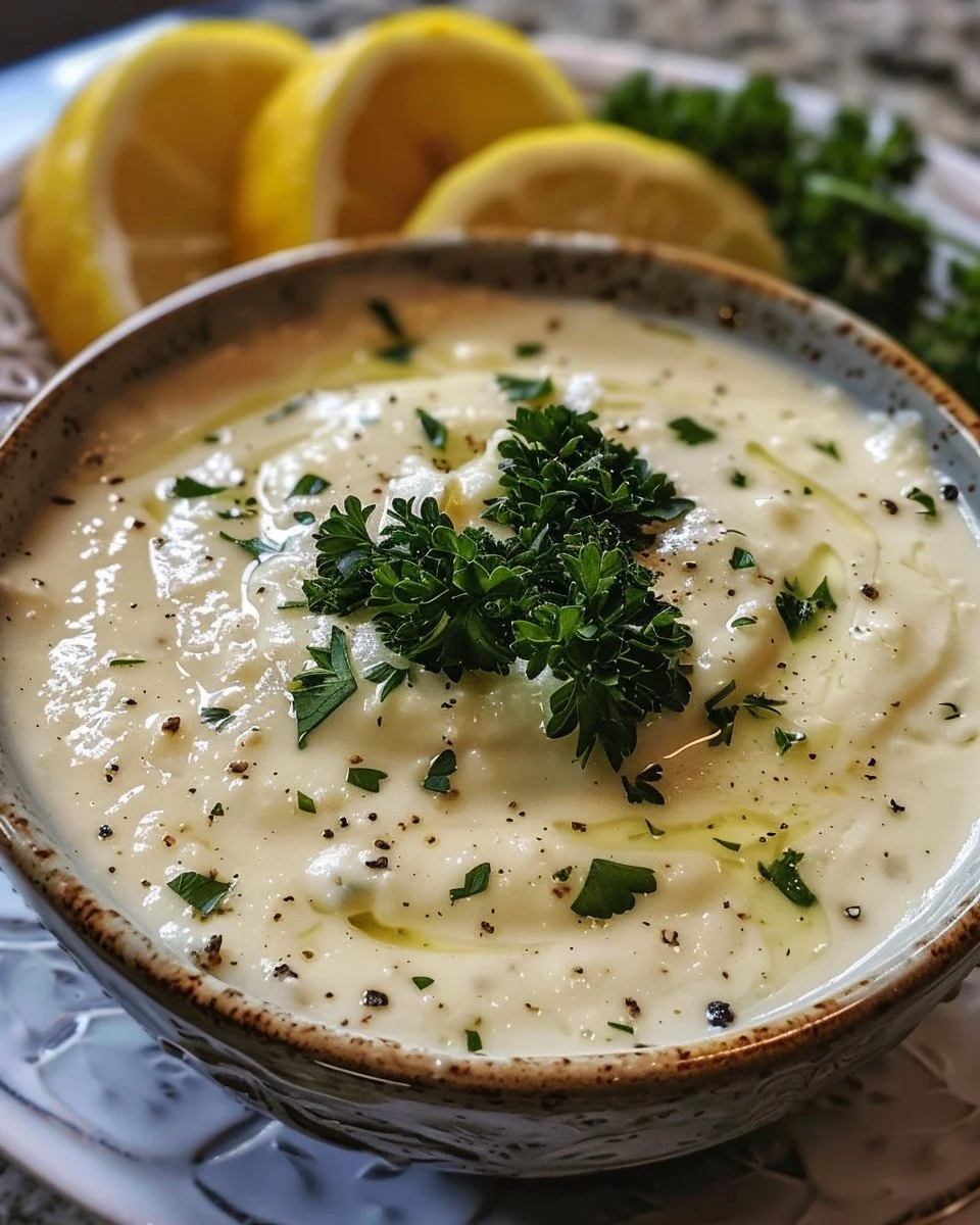 Lemon Garlic Cream Sauce