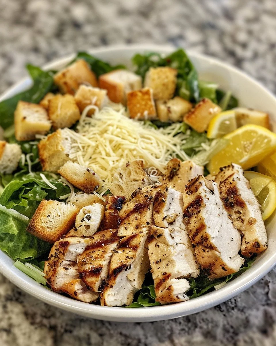 The Best Chicken Caesar Salad