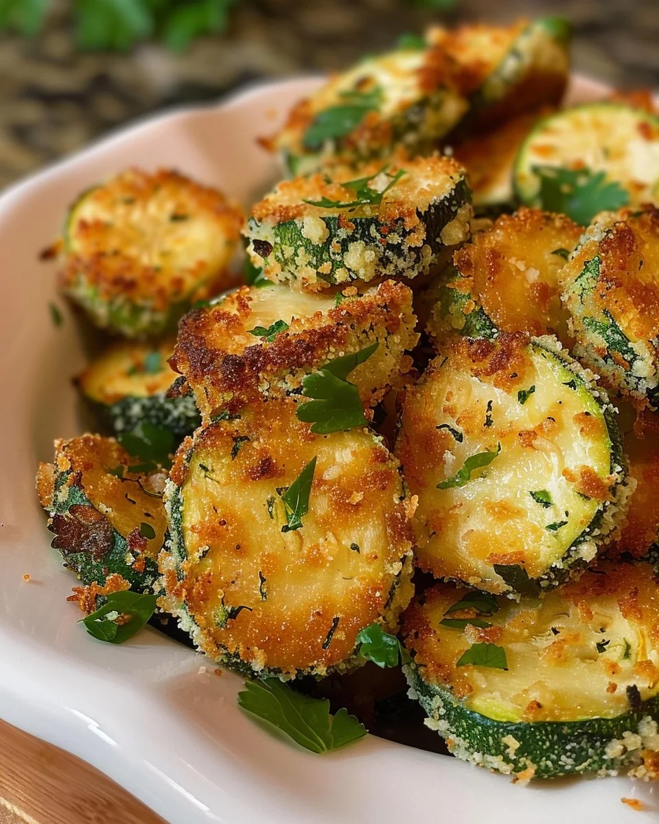 Zucchini Garlic Bites
