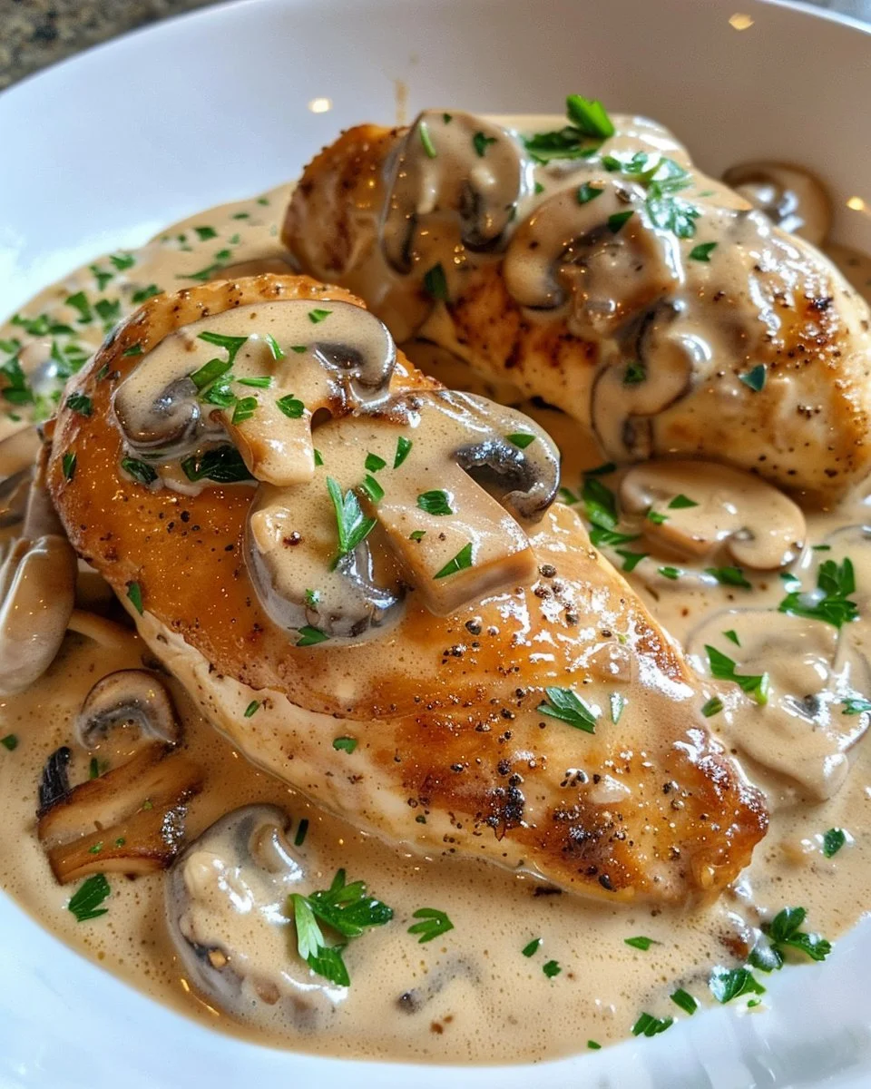 Creamy Mushroom Chicken
