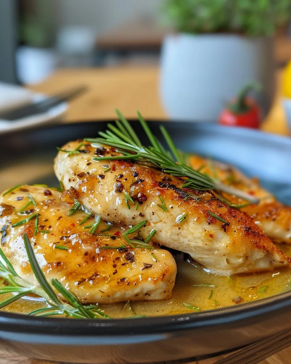 Heart Healthy Rosemary Chicken Dijon